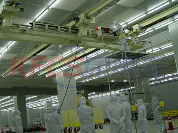 KFCS clean room cranes for the aerospace industry