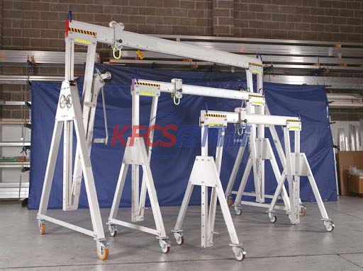 Application of Aluminum Alloy Mobile Gantry Crane in Clean Room in Microelectronics Workshop