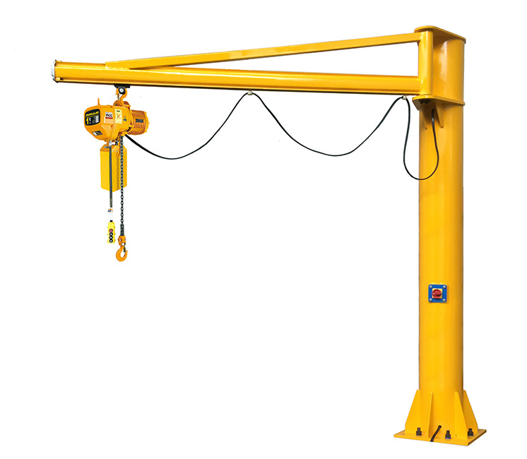 slewing pillar jib crane