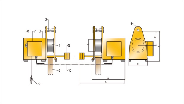 turning crane