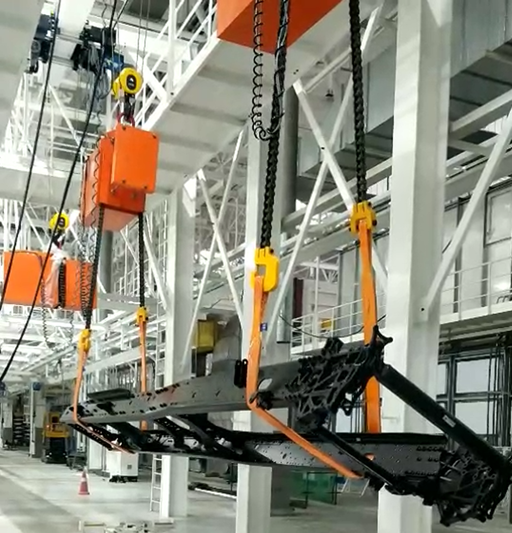frame load turning device