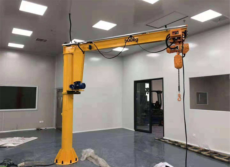 Column rotary jib crane