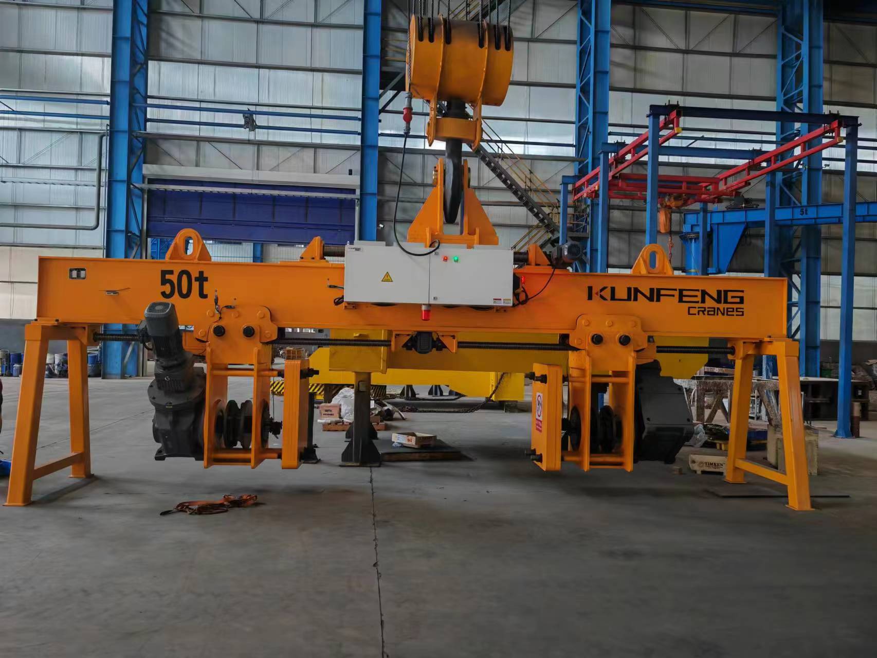 Chain load turning units