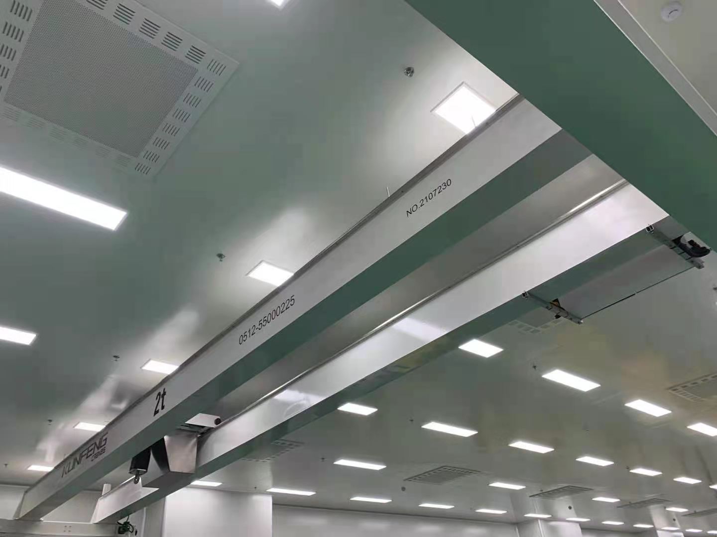 Cleanroom double girder crane