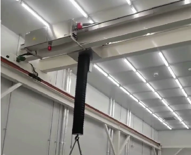 ISO Class 8 cleanroom crane
