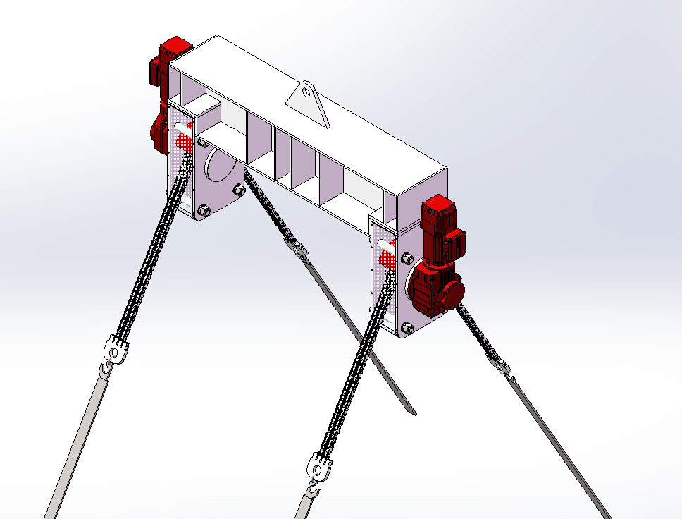 Load turning units for cranes
