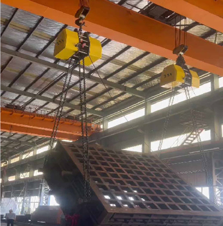 Turning device for crane