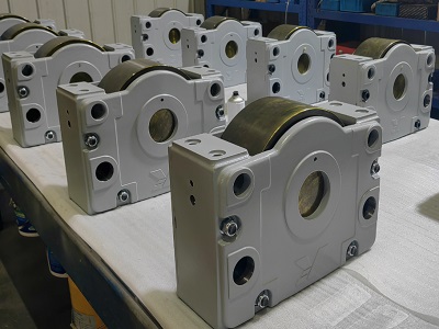 DRS 200 Crane Travel Wheel Block System